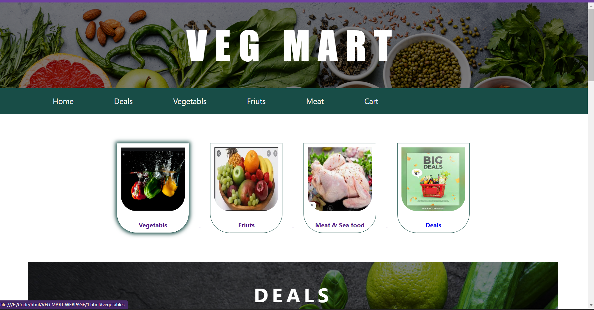 Grocery Store Project